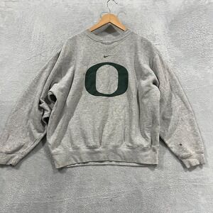 Vintage Nike Team Oregon Ducks  Large Long Sleeve Sweatshirt Crewneck 90s Y2K